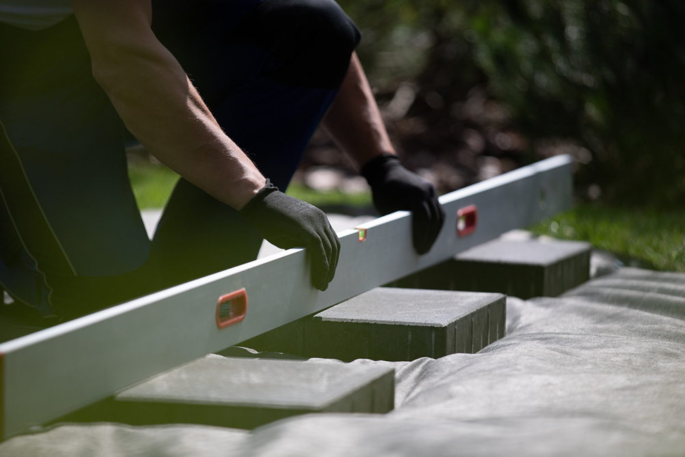 Making base for wood burning hot tub